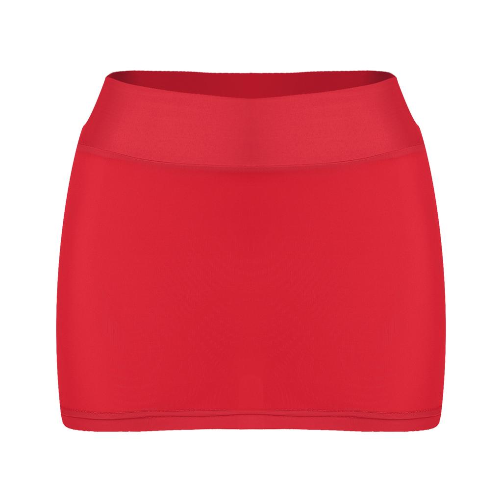 Womens See-through Miniskirt Sheer Mesh Low Rise Pencil Skirt Nightwear