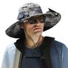 Summer For Outdoor Camping Fishing Hiking Sunscreen Fisherman Hat Solar Fan Cap Portable Solar Charging Cap with Fan Men Women