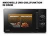 Four combiné - toshiba - mw2-mg20pf(bk)/ge - 1000w gril - 800w micro-ondes - 20l