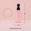 Pink Glass Perfume Bottle with Spray, Screw Cap, Essential Oil Dropper, and Lotion Dispenser