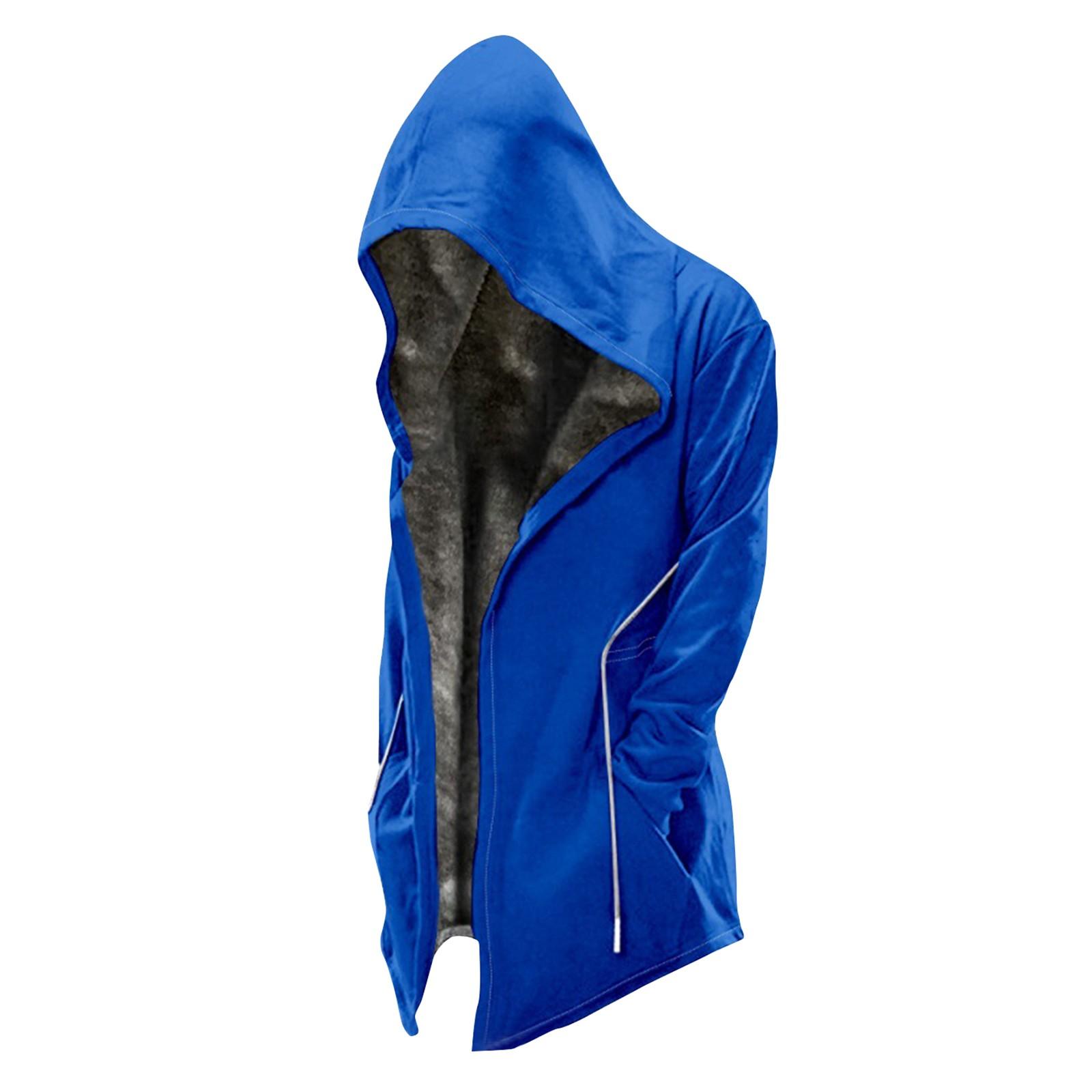 Мужская однотонная бархатная утолщенная длинная куртка Мужская повседневная куртка — фото 12