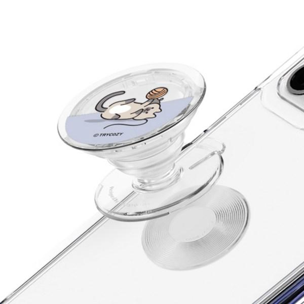 

Tricozy Cat s Day Change Talk cell phone holder, 1 piece, ball of yarn