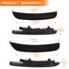 Double Row Purple Front Rear Bumper Lamp LED Scan Dynamic Side Marker Lights for Dodge Charger SRT 15-23 Turn Signal Blinker
