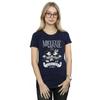 Disney Damen/Damen Mickey und Minnie Mouse Tolles Paar Baumwoll-T-Shirt
