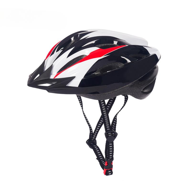CMountain Bike Riding Helmet with A Larger Brim Double-edged Integrated Molding Light and Breathable