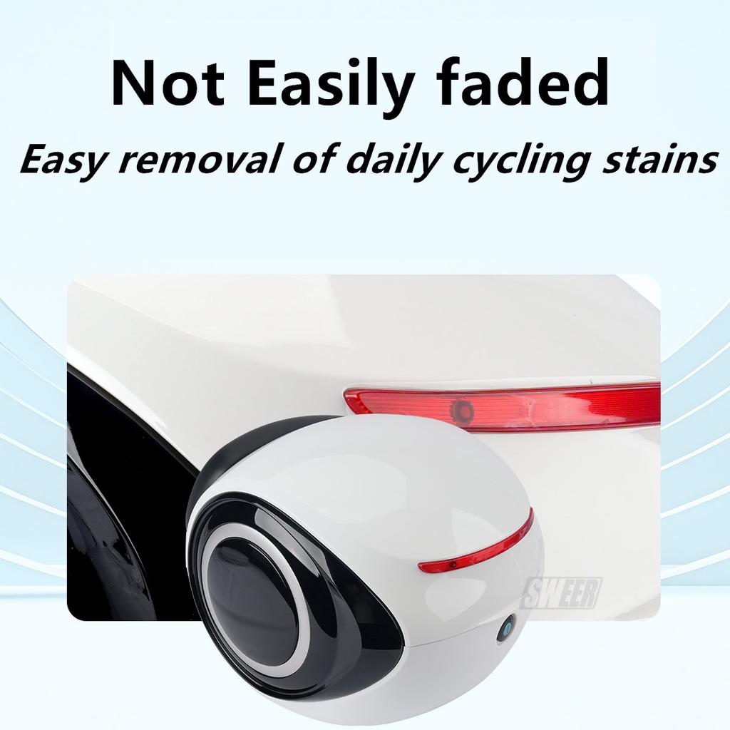 Motorcycle Tail Box Fashion E-bike Top Luggage Carrier Box Full Helmet Storage Box 32L Universal Plastic Trunk