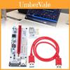 Adaptador Placa Riser Extensor de GPU PCIe PCI-E Express 1x para 16x Btc Eth