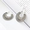 Øredobber Etnisk Stamme Aztec Hippie Boho Hengende Sølv Tibetansk Mote