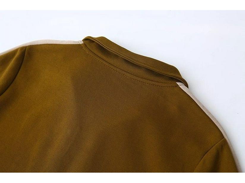 Elegant Autumn Sportswear: Stylish Suit for Middle-Aged Moms, Age 50-60, Premium Full Outfit