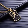 Skorpion 12 Konstelacji Naszyjnik Prezenty Urodzinowe Kolor Złoty Stal Nierdzewna Amulet Wisiorek Znak Zodiaku Biżuteria Collier