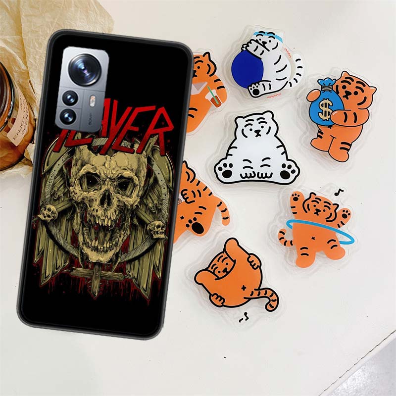 Slayer Heavy Metal Rock Band Phone Case For Xiaomi Poco X7 X6 M8 M7 M6 M4 M3 X4 Pro F7 Ultra M5S Mi 14 14T 15 15T 12T 10T Pro 12