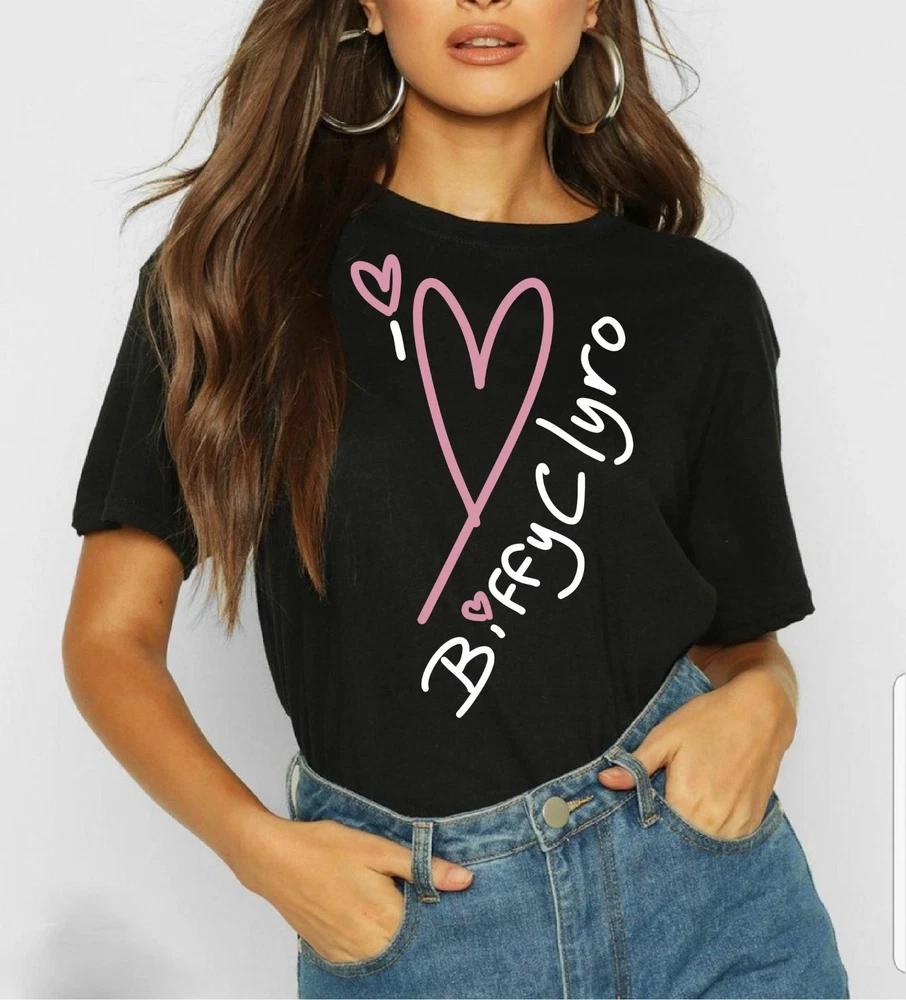 Biffy Clyro Tshirt Black Band Merch Pink Heart Logo Graphic Tee Uk Tour Rock S