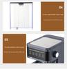 Italian Smart Touch Screen Semi-Automatic Coffee Machine with High-Pressure Extraction