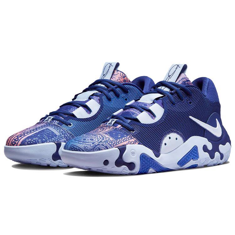 Nike PG 6 EP Blue Paisley Men Sneakers Hyper-Royal Light-Marine DH8447-400