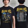 Blink 182 Mission Impossible Tour 2025 Exclusive Road Tee Skeleton T Shirt
