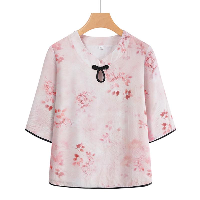 Elegant Spring Two-Piece Suit for Middle-Aged Women - Stylish Top & Casual Fashion Set for Autumn