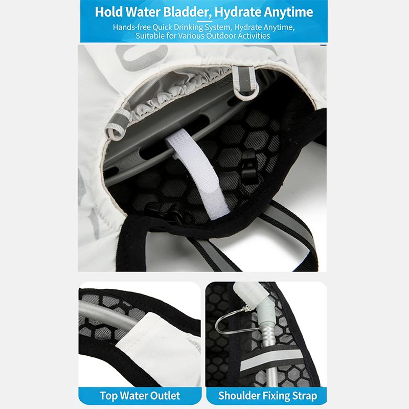 Running Hydration Vest Reflective Cycling Backpack Bicycle Bags Outdoor Sport Climbing Hiking Road Bike Hydration Backpack