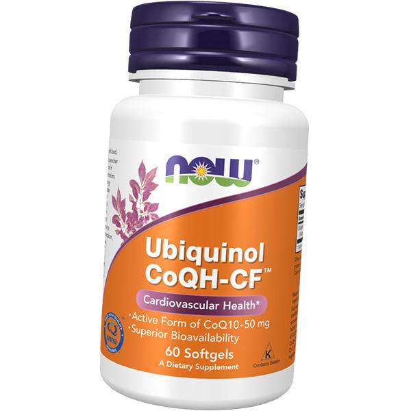 

Ubiquinol, Ubiquinol CoQH-CF, Now Foods 60gelcaps (70128043) 60softgels