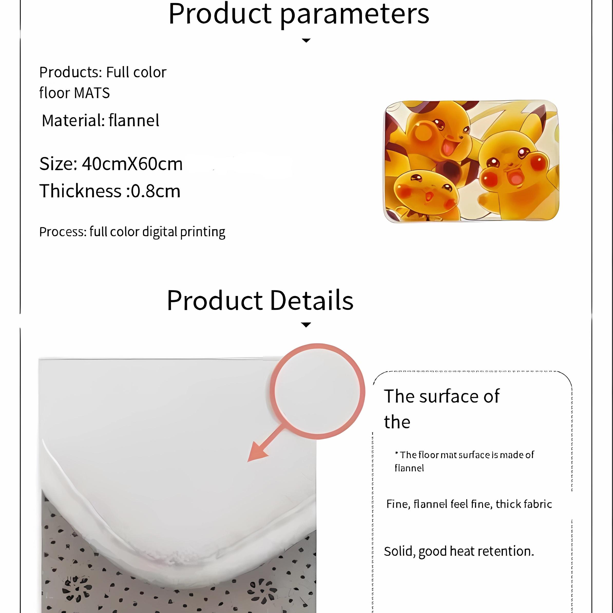 Мультфильм Angry Geometry Dash Ванная комната Входная дверь Коврик для ванной Крытый — фото 4