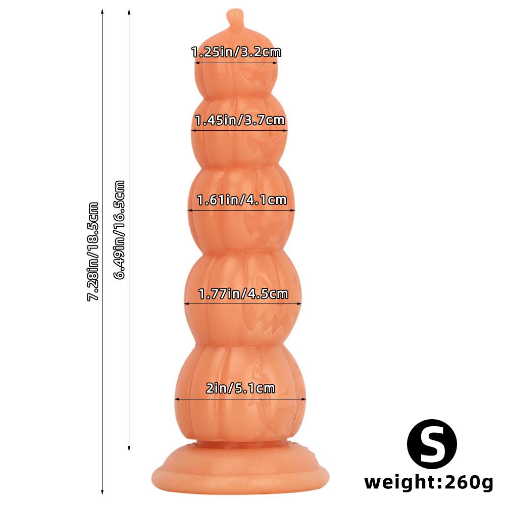 Velké dildo anální kolík s přísavkou, závitové anální kuličky, anální dildo, fisting, realistický penis