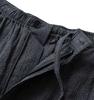 Cotton Linen Shijira Samue Black 3L 4L 5L 6L 7L Large Size [Big M1] Mc.S.P 1259-4220-2 Men's [5L]