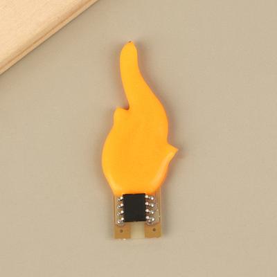 1Pcs 3V Led Filament Cob Flash Candles Edison Diode Light Decoration Light Bulb