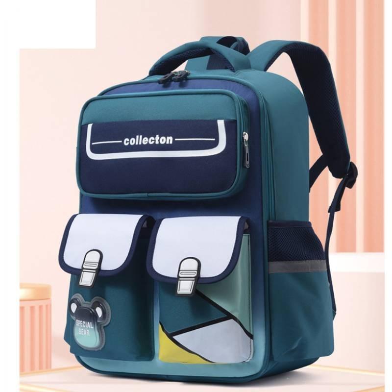 Adorable Oxford Cloth Kids Backpack For Grades 1-6 Breathable And Wear-resistant