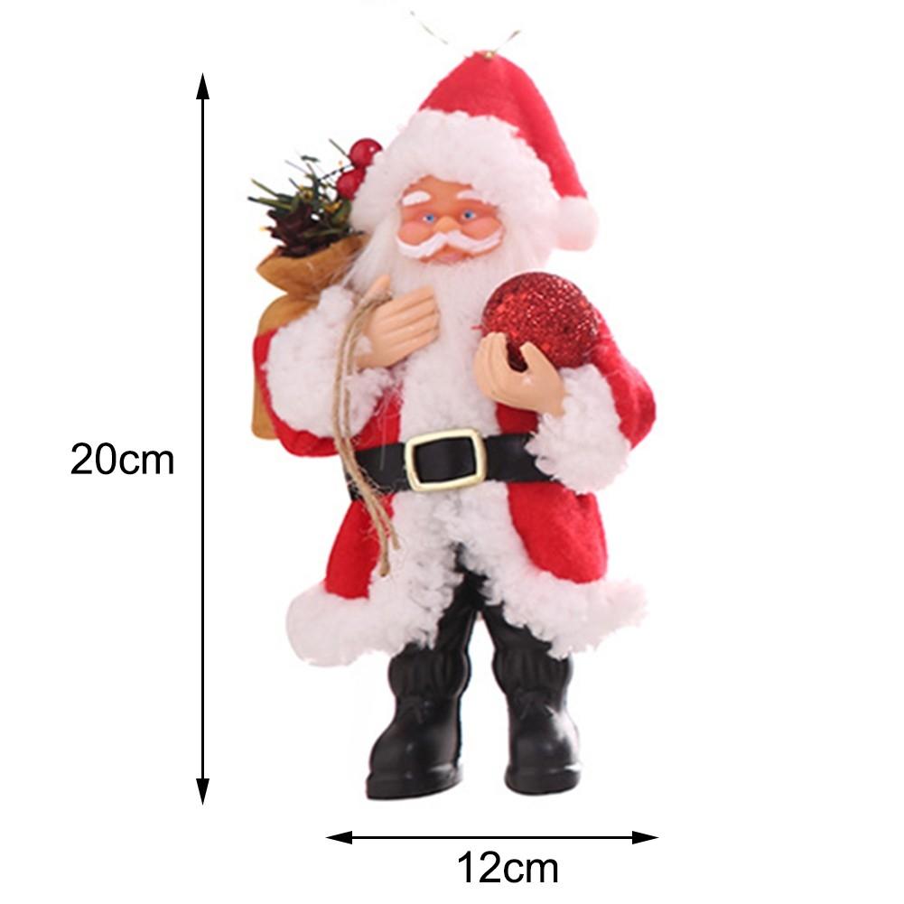 Brandneue Weihnachtsmann Stehpuppe Weihnachtsmann Kleine Artikel Dekoration