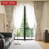 1PC Nuan Series Rural Style Retro Thick Curtains High-precision Printed Blackout Curtains for Bedroom Living Room Window for Home Decor