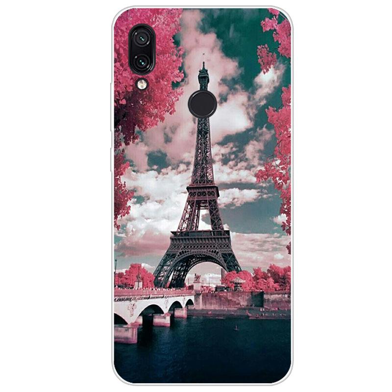 For Xiaomi Redmi Note 7 Case Flower Animal Cover Silicone Case For Redmi Note 7 Pro Note7 Bumper Shockproof Phone Case Coque