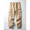 American Functional Ankle Banded Working Pants Men's Fall/Winter Trendy Straight-leg Pants Export Cattle Goods Multi-Pocket Slacks