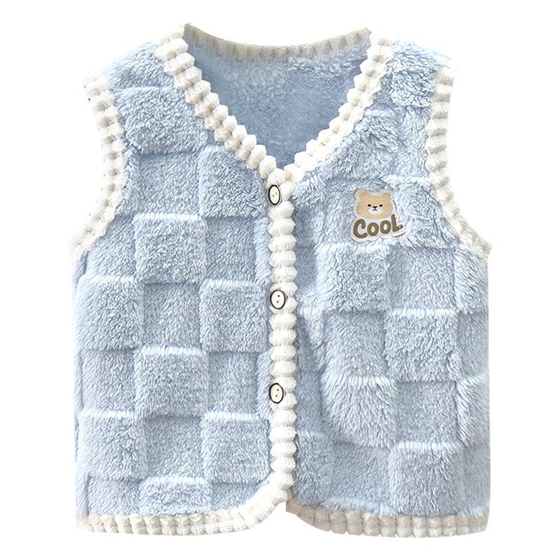 Infant Fleece Vest: Spring & Autumn Warmth for Boys & Girls