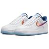 Nike Air Force 1 Low NY vs. NY 2024 Męskie Sneakersy Białe Court-Blue Hyper-Pink HF4833-100