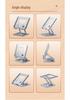 Adjustable Rotating Tablet Stand for iPad - Ideal for Live Broadcasts