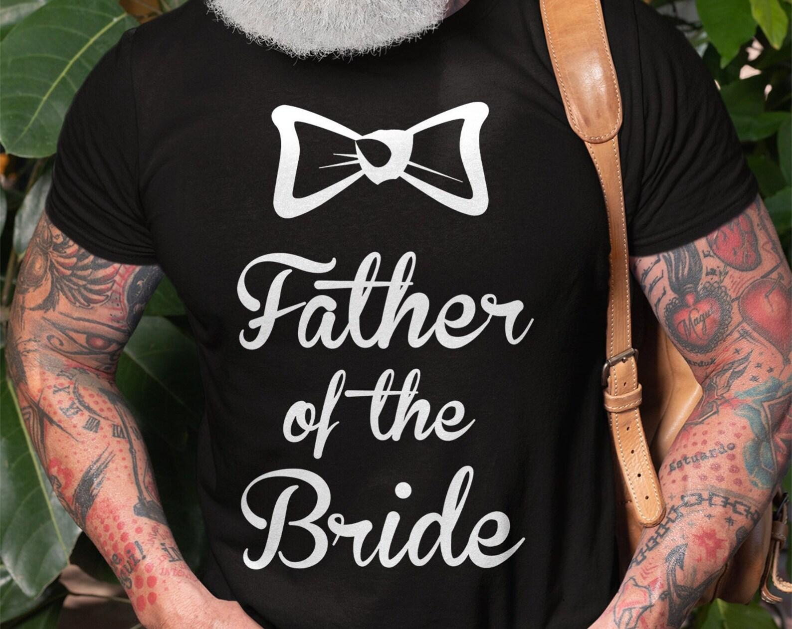 Father Of The Bride T-Shirt: Wedding Party Dad Shirt M