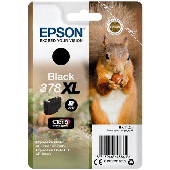Cartouche D'encre EPSON 378XL - 11.2 Ml - XL - Noir