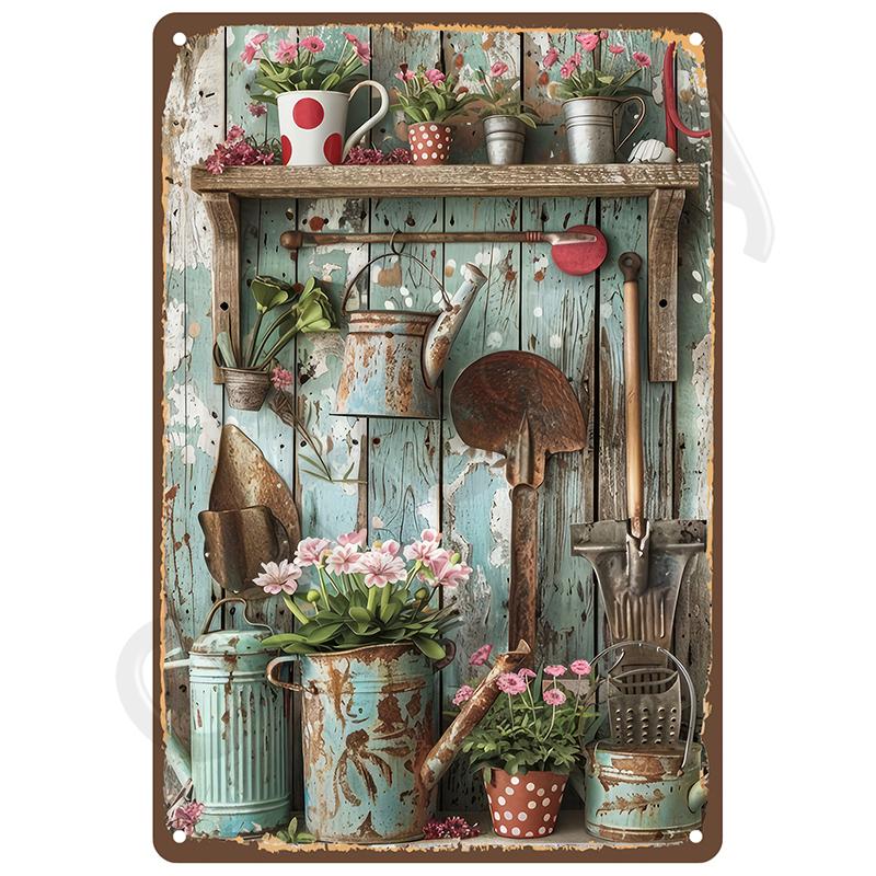 Vintage Bar Garage Metallschilder Retro Blechschilder Wandkunst Schlafzimmer Wohnzimmer Dekorationen Gemütliches Schild für Heimdekoartikel Poste