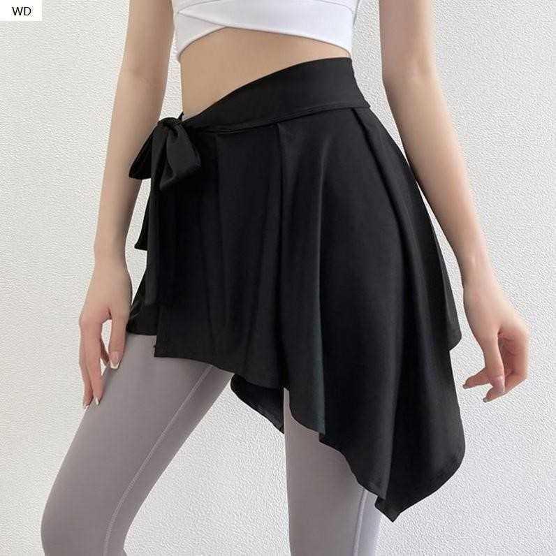 

Women s Yoga Skirt with Hip-Cover and Anti-Exposure Design One Size