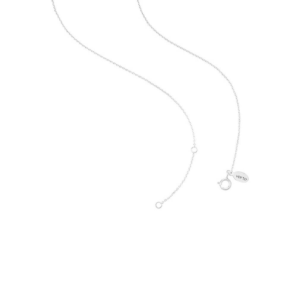 [925 Silver] Un.Silver.131 / Simple Pearl Necklace (Silver)