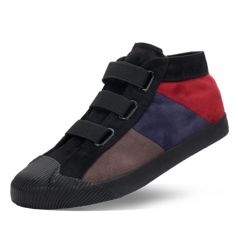 

Мужские парусиновые туфли Новые слипоны Мужская повседневная обувь Тренд Обувь для улицы Ходьба Лоферы Мужские балетки Обувь для вождения Мокасины 6.5 чёрный