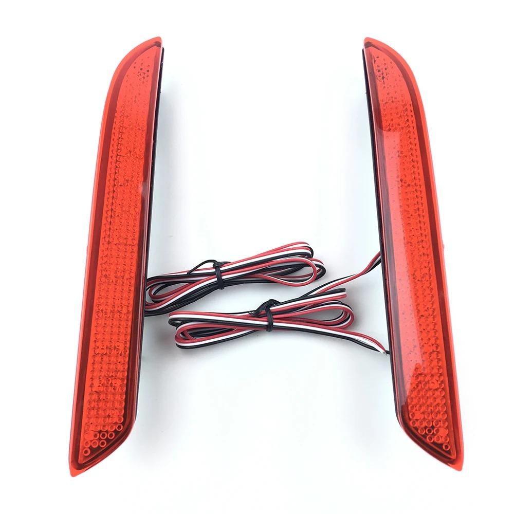 

2 шт. автомобильный фонарь задний бампер фонарь стоп-сигнал отражатель светодиодный для Honda CRZ 2010-2012 CRV 2012 подходит для 2010-2012 Acura TSX 2011-2012 красный