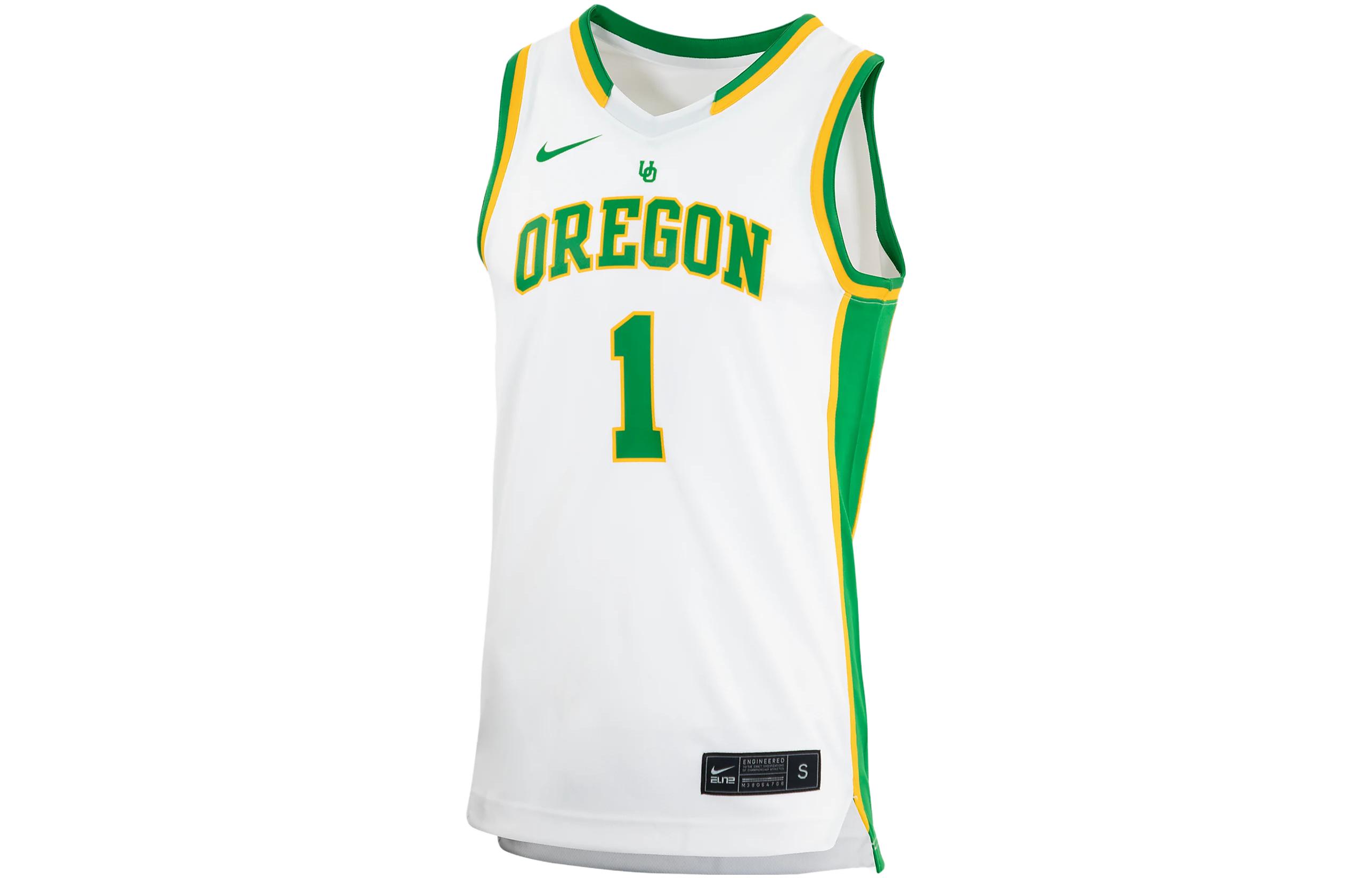 Мужская баскетбольная майка Nike College Oregon Белая P32919J432-ORE L