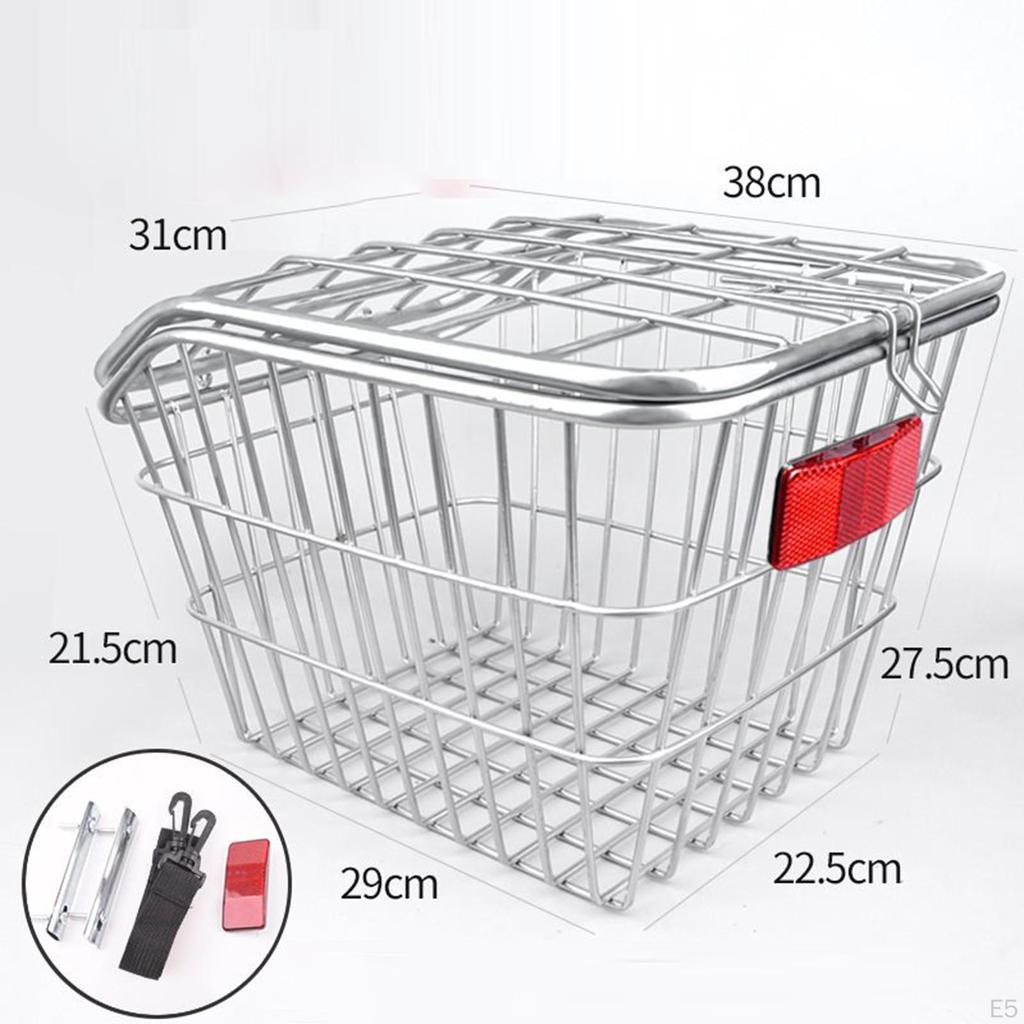 Mkuero Doublure De Panier De Vélo Et Filet De Cargaison, Housse De Pluie Imperméable Avec Bande