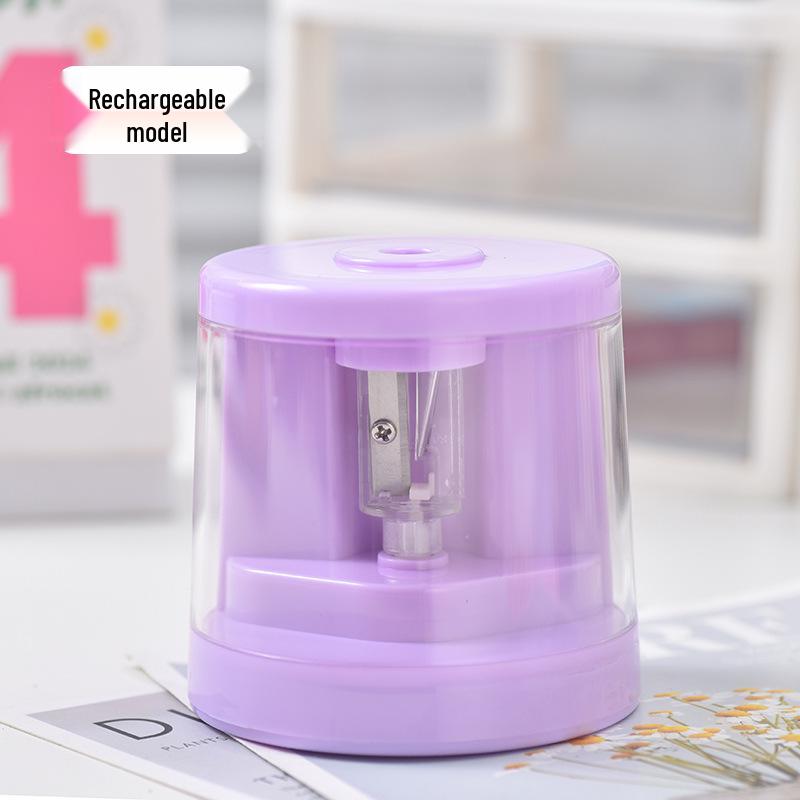 Electric USB Rechargeable Battery Operated Automatic Pencil Sharpener