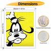 Disney Goofy Digital Oil Painting Diy Coloring Handpainted Handpainted Filling Home Decoration Gift Canvas Art Wall Decor Room Set
