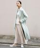 Sense of Place Volume Sleeve Trench One Women's Coat, AA14-27B001, L.GREEN
