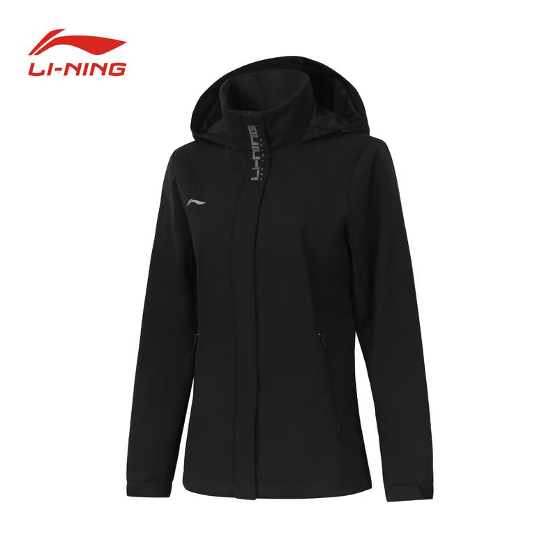 Li-Ning Unisex Water-Repellent Hooded Windbreaker Jacket