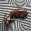 Chinese Tea Pet Kung Fu Tea Accessories Purple Clay Buffalo Lucky Decoration Handicraft Creative Hand Gift Tea Set Animal Mode