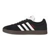 adidas VL Court 2.0 Lifestyle Synthetic Leather Cushioning Low-Top Skate Shoes Unisex Sneakers Black White HQ1801
