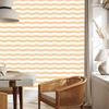 Striped wallpaper with a clear detail, cream for the living room and bedroom 50x1000